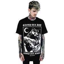 T Shirt Mens Party Killstar