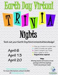 Valentine's day for the love of knowledge. Earth Day Trivia Night 1 City Of Elkhart