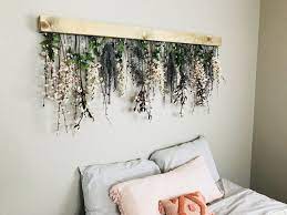 How to make flower wall hanging for home decoration!! Flower Wall Decor Etsy Wall Decor Bedroom Flower Wall Decor Diy Decor