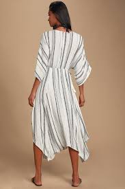 Black And White Striped Swimsuit Cover Up Augas Santas Black And White Striped Swim Cover Up Long Sleeve Bathing Suit Swim Cover Cover Up