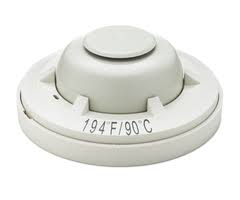 All heat detectors have this thermal lag. System Sensor 5602 Rate Of Rise And Fixed Temp Heat Detector Alarm Grid