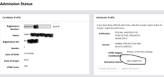 Is there a second chance if i reject my admission on jamb caps portal? Jamb Caps Shows Not Admitted All Hope Lost 2020 2021 School Contents