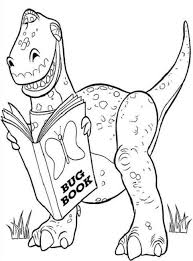 Rex From Toy Story Coloring Page Toy Story Coloring Pages Dinosaur Coloring Pages Disney Coloring Pages