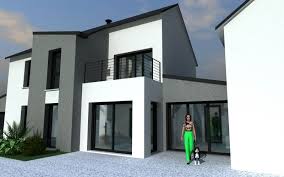 Maison Contemporaine Avec Studio Attenant Modele Maison Plan Maison En U Plan Maison 150m2