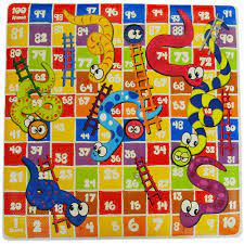Un clásico juego mexicano, pero de origen indio. Snakes Ladders Eva 81cm X 81cm Foam Mat Cheap Board Games Snakes And Ladders Board Game Themes Board Games