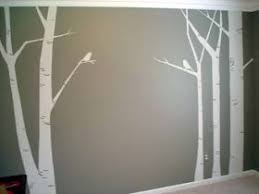 Diy Birch Tree Wall Art Great Paint For Great Homes Birch Tree Nursery Tree Mural Nursery Nursery Mural Birch Tree Mural
