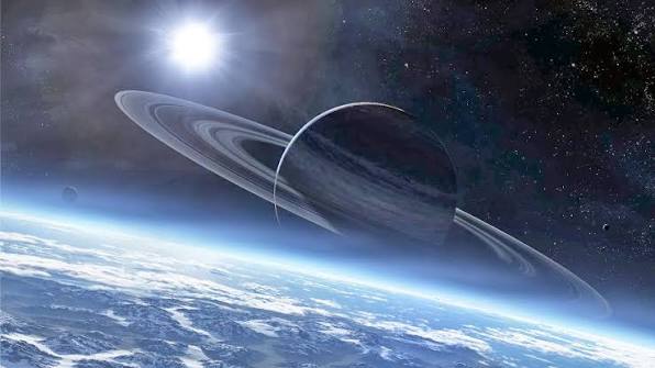 Beyond Earthly Skies: Giant Planet in the Habitable Zone