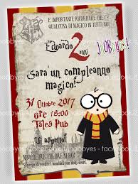 Biglietti Di Buon Compleanno Di Harry Potter