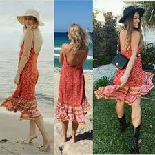 Spell The Gypsy Collective Dresses New Spell Dahlia Strappy Midi Dress Cherry Red Xs Poshmark