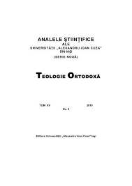 Check spelling or type a new query. Analele StiinÅ£ifice Facultatea De Teologie OrtodoxÄƒ