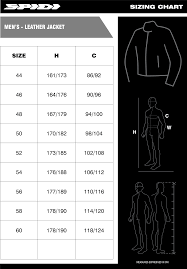 size charts spidi australia