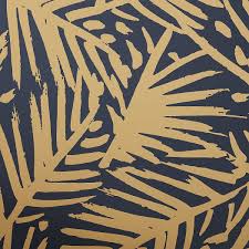 That is admittedly my mistake. Shop Caymen Navy And Gold Palm Traditional Paste Wallpaper Modern Meets Tropical In This Fresh Leaf Motif By Hygge A Palm Wallpaper Wallpaper Navy Wallpaper