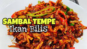 Membuat sambal tempe super duper mudah, bisa menggunakan tempe segar, tempe semangit atau tempe busuk, semua ok. Sambal Tempe Ikan Bilis Rangup Sedap Youtube