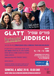 Israelitische Kultusgemeinde München und Oberbayern » Purimspiel: Glatt  Jiddisch