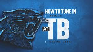How to watch, listen and follow: Carolina at Tampa Bay Buccaneers 