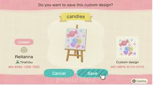 Some Sweets Food Design Codes Found In Private Acnh Custom Designs In 2020 Animal Crossing New Animal Crossing Custom Design