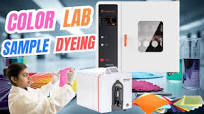 Textile Sample Dyeing Process In Color Laboratory