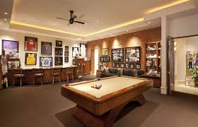Sports man caves are always super popular. Man Cave Ideas For A Small Room Designing Idea