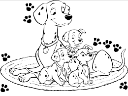 This 101 dalmatians coloring pages will helps kids to focus while developing creativity, motor skills and color recognition. Dalmatian Coloring Page Coloring Home