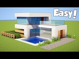 So check this minecraft tutorial till end grab your notes and lets build this. 40 Minecraft How To Build A Small Easy Modern House Tutorial 20 Youtube Minecraft Small House Minecraft Modern Modern Minecraft Houses