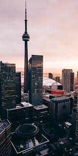 Cn Tower Toronto Buildings 1080x2160 Wallpaper Wallpaper Toronto Wallpaper Canada Canada Photography
