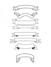 Banner Design Clipart Black And White Children Patches Diy Backpack Banner Graphic Design Art Vector Free