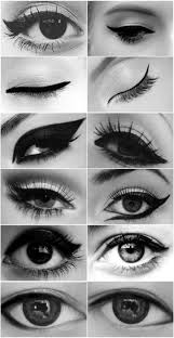 Black And White Eyeliner Ideas Eyeliner For Different Eye Shapes It Makes All The Difference Eye Make Up Eye Makeup Makeup
