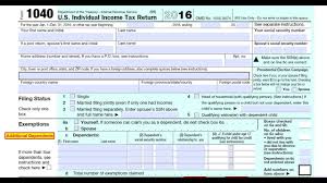 Maybe you would like to learn more about one of these? How To Fill Out A Self Calculating Form 1040 Individual Income Tax Return Youtube