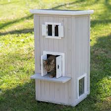 I like the fact that cozycatfurniture waterproof insulated cedar outdoor cat house hasn't ruined after years of usage. Boomer George Nantucket Outdoor Cat House Walmart Com Outdoor Cat House Outdoor Cats Cat House Diy