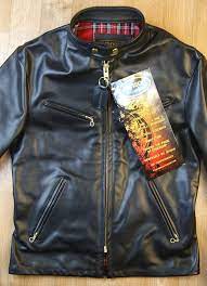 Vanson Continental Daytona Leather Jacket Men Cafe Racer Jacket Vanson