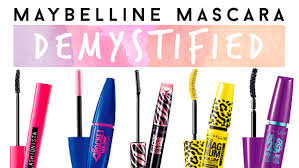 Differences Between Maybelline Mascaras Madokeki Makeup