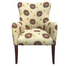 Haworth improv office chair (100 available) mp. Patterned Fabric Arm Upholstered Accent Chair With Flared Legs Brown Beige The Urban Port Target