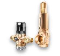 Safety valves, pressure reducing valves and overflow valves