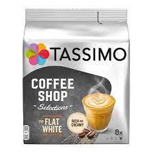 Tassimo l'or double shot latte 8 coffee pods. Tassimo Coffee Shop Selections Flat White Online Kaufen Frogcoffee De