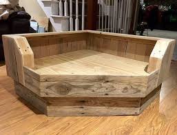 The pets mostly the dog and cat needs care and love and these 10 diy pallet dog bed ideas will be terrific gift to show your love for your lovely dog. Handcrafted Corner Dog Bed Upcycled Wood Dog Bed Customizable Dog Bed Corner Fit Dog Bed Wood Dog Bed Corner Dog Bed Pallet Dog Beds