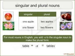 Nouns give names of concrete or abstract things in our lives. Singular Plural Lesson Plan How To Teach Off2class