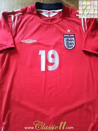 Quick view nike england 2020 away kit children. England Away Football Shirt 2004 2006