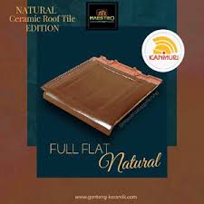Genteng beton flat mutiara, genteng flat minimalis ringan menjadikan genteng ini pilihan konstruksi, praktis, efisien dan harga terjangkau, anti karat, anti bocor, anti retak dan warna tidak pudar. Jual Genteng Kanmuri Full Flat Natural Maestro Jakarta Indotrading