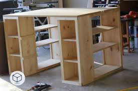 Diy Plans Sewing Craft Table With Storage Etsy In 2020 Craft Tables With Storage Sewing Craft Table Craft Table Diy