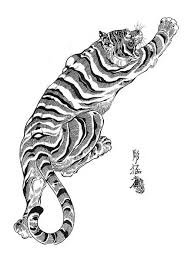 Black And White Japanese Tiger Tattoo Designs Dragons Snakes Birds Skulls Jack Mosher Tiger Tattoo Design Japanese Tattoo Tiger Tattoo Design Japanese Tiger Tattoo