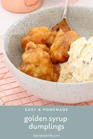 Homemade Golden Syrup Dumplings Recipe Golden Syrup Dumplings Golden Syrup Sweet Dumplings