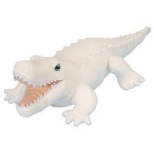 Stuffed White Alligator 23 Inch Cuddlekin By Wild Republic At Stuffed Safari Monkey Stuffed Animal Realistic Stuffed Animals Animal Plush Toys