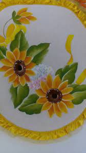 Pin De Dely Jimenez En Juegos De Bano Pintura En Tela Flores Pintura En Tela Dibujos En Tela
