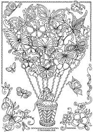 Pin Op Coloring Balloon Umbrella