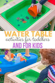 Water Table Activities For Toddlers And For Kids Active Littles In 2020 Toddler Activities Easy Toddler Activities Table Activities For Toddlers