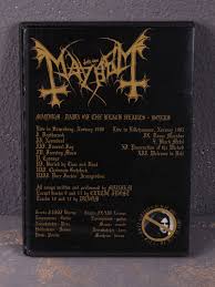 The dawn of the black hearts (subtitled live in sarpsborg, norway 28/2, 1990) is a bootleg live album by the norwegian black metal band mayhem.the title originates from a line of lyrics fenriz of darkthrone wrote for the band. Mayhem The Dawn Of The Black Hearts Cd A5