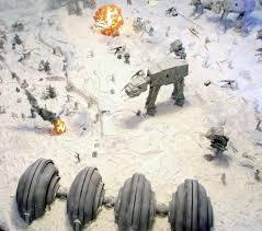 I have used many different techniques to build them. Star Wars Fan Builds Huge Battle Of Hoth Diorama In His Living Room