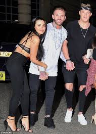 This man has a 19 inch willy. Geordie Shore S Marnie Simpson And Aaron Chalmers Get Flirty In Instagram Pic Daily Mail Online