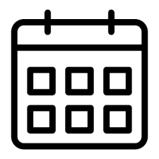 Calendar Icon Time Interface Organization Calendars Date Administration Schedule Time And Date Cal Minimalist Icons Calendar Icon Ios App Icon Design