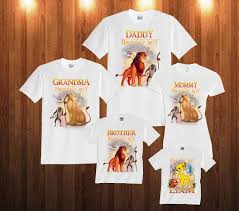 Lion King Birthday Shirt Custom Personalized Shirts For All Etsy Lion King Birthday King Birthday Lion King Party